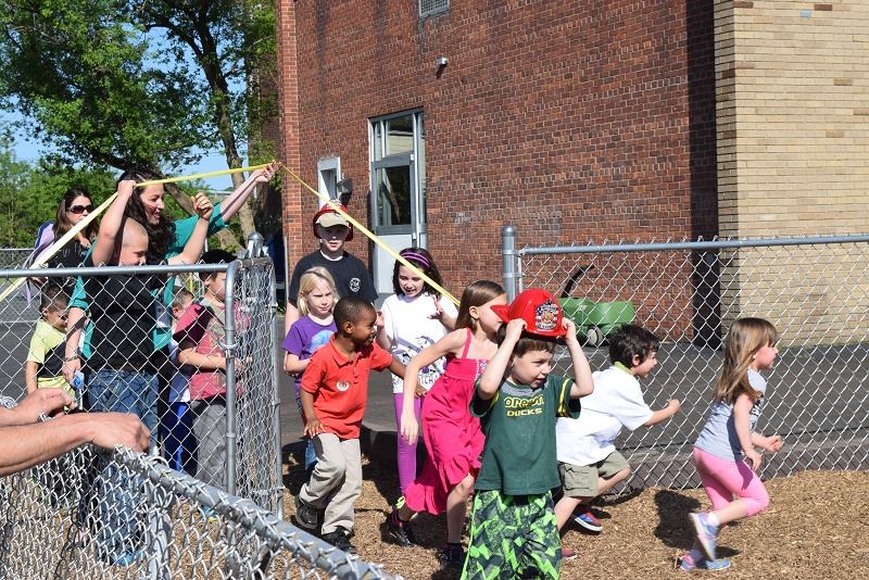 Kids Playing Outside 